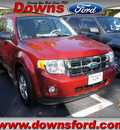 ford escape 2012 red suv xlt gasoline 4 cylinders all whee drive automatic 08753