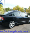 honda civic 2009 crystal black sedan lx gasoline 4 cylinders front wheel drive automatic 80910