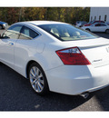 honda accord 2010 white coupe ex l v6 w navi gasoline 6 cylinders front wheel drive automatic 08750
