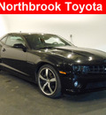 chevrolet camaro 2010 black coupe ss gasoline 8 cylinders rear wheel drive automatic 60062