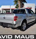 ford f 150 2010 silver lariat flex fuel 8 cylinders 2 wheel drive automatic 32771