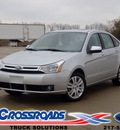 ford focus 2011 silver sedan sel gasoline 4 cylinders front wheel drive automatic 62708