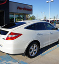 honda accord crosstour 2010 white wagon ex l gasoline 6 cylinders front wheel drive not specified 76210
