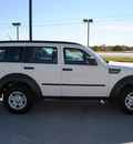 dodge nitro 2008 white suv gasoline 6 cylinders rear wheel drive automatic 76087