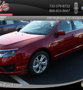 ford fusion 2012 red candy metallic sedan gasoline 4 cylinders front wheel drive 6 speed automatic 07735