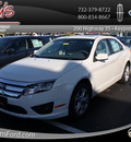 ford fusion 2012 white suede sedan flex fuel 6 cylinders front wheel drive 6 speed automatic 07735