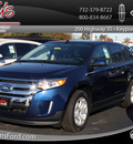 ford edge 2012 dark blue pearl met suv gasoline 4 cylinders front wheel drive 6 speed auto transmission 07735