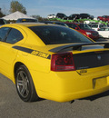 dodge charger 2006 yellow sedan daytona special edition gasoline 8 cylinders rear wheel drive autostick 62863