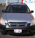 honda cr v 2003 silver suv lx gasoline 4 cylinders dohc front wheel drive automatic 79925