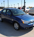 ford focus 2008 blue sedan ses gasoline 4 cylinders front wheel drive automatic with overdrive 76087