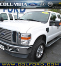 ford f 350 super duty 2009 white xlt gasoline 10 cylinders 4 wheel drive automatic with overdrive 98632
