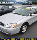 ford taurus 2006 silver sedan sel gasoline 6 cylinders front wheel drive automatic 98632