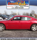 dodge charger 2010 dk  red sedan sxt gasoline 6 cylinders rear wheel drive automatic 60443