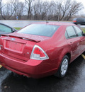 ford fusion 2008 red sedan se gasoline 4 cylinders front wheel drive automatic 13502