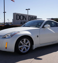 nissan 350z 2004 white coupe gasoline 6 cylinders rear wheel drive automatic 76018