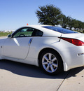 nissan 350z 2004 white coupe gasoline 6 cylinders rear wheel drive automatic 76018