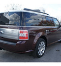 ford flex 2009 dk  red suv limited gasoline 6 cylinders all whee drive 6 speed automatic 46168
