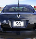 nissan sentra 2007 black sedan 2 0 s gasoline 4 cylinders front wheel drive automatic with overdrive 76018