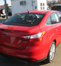 ford focus 2012 red sedan sel gasoline 4 cylinders front wheel drive 6 speed automatic 62863