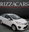 ford fiesta 2012 white sedan se gasoline 4 cylinders automatic with overdrive 60546