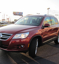 volkswagen tiguan 2009 red suv se 4motion gasoline 4 cylinders all whee drive automatic 46410