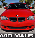 bmw 128i 2009 red coupe gasoline 6 cylinders rear wheel drive automatic 32771