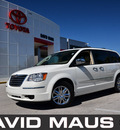 chrysler town country 2009 white van limited gasoline 6 cylinders front wheel drive automatic 32771