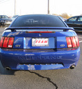 ford mustang 2003 dk  blue coupe gt deluxe gasoline 8 cylinders sohc rear wheel drive automatic with overdrive 46410