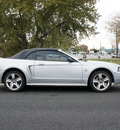 ford mustang 1999 silver gt convertible fast gasoline v8 rear wheel drive 5 speed manual 80012