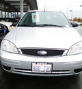 ford focus 2007 silver sedan gasoline 4 cylinders front wheel drive automatic 98032