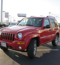 jeep liberty 2004 red suv limited gasoline 6 cylinders 4 wheel drive automatic with overdrive 46410