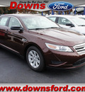ford taurus 2012 dk  red sedan se gasoline 6 cylinders front wheel drive automatic 08753