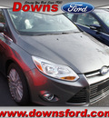 ford focus 2012 gray hatchback sel gasoline 4 cylinders front wheel drive automatic 08753