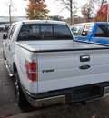 ford f 150 2011 white xlt flex fuel 6 cylinders 2 wheel drive automatic 08753