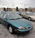 mercury sable 1997 green wagon gs gasoline 6 cylinders front wheel drive automatic with overdrive 60546