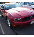ford mustang 2010 dk  red coupe v6 gasoline 6 cylinders rear wheel drive automatic with overdrive 08902