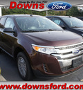 ford edge 2012 dk  red se gasoline 6 cylinders front wheel drive automatic 08753
