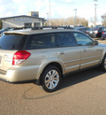 subaru outback 2009 gold wagon 2 5i limited gasoline 4 cylinders all whee drive autostick 55811