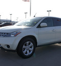 nissan murano 2006 off white suv s gasoline 6 cylinders all whee drive automatic 76018
