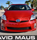 toyota prius 2010 red hybrid hybrid 4 cylinders front wheel drive automatic 32771