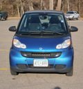 smart fortwo 2009 blue coupe passion gasoline 3 cylinders rear wheel drive automatic 55318
