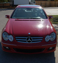 mercedes benz clk class 2008 red coupe clk350 gasoline 6 cylinders rear wheel drive automatic 67210