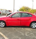 pontiac grand am 2004 red sedan gasoline 6 cylinders front wheel drive 4 speed automatic 43228