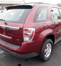 chevrolet equinox 2007 dark red suv ls gasoline 6 cylinders all whee drive automatic 14221