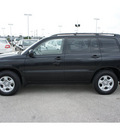 toyota highlander 2007 black suv gasoline 4 cylinders front wheel drive automatic 77388
