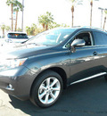 lexus rx 350 2010 dk  gray suv gasoline 6 cylinders front wheel drive automatic 92235