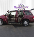 buick rainier 2004 medium red suv cxl gasoline 6 cylinders all whee drive automatic 80905