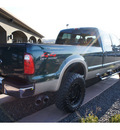 ford f 350 super duty 2009 forest green lariat diesel 8 cylinders 4 wheel drive automatic 99352