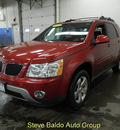 pontiac torrent 2006 red suv gasoline 6 cylinders front wheel drive automatic 14304