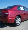 honda civic 2010 red sedan lx gasoline 4 cylinders front wheel drive automatic 90241